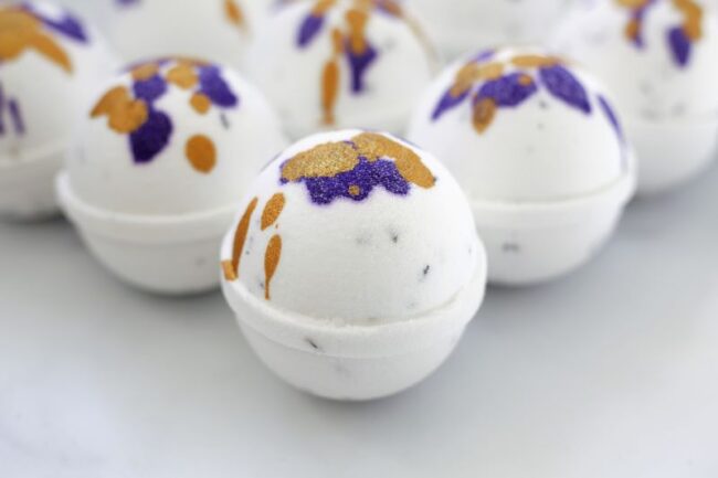 Lavender Fizzy Bath Bomb