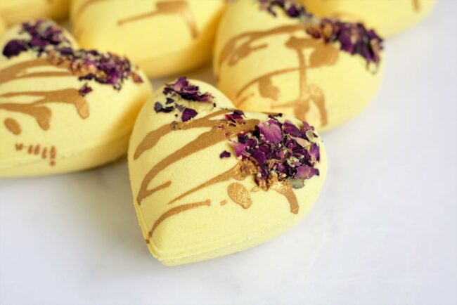 Lemon Rose Fizzy Bath Bomb