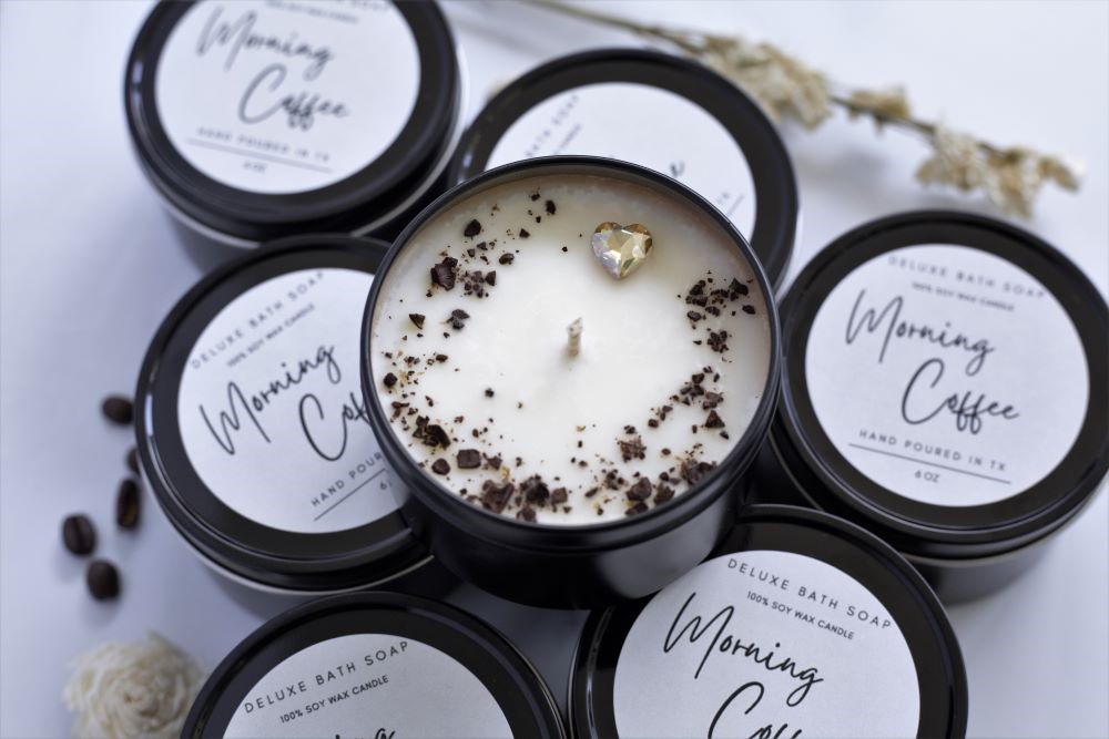 MORNING COFFEE 100% SOY CANDLE|MADE IN THE USA|8OZ 
