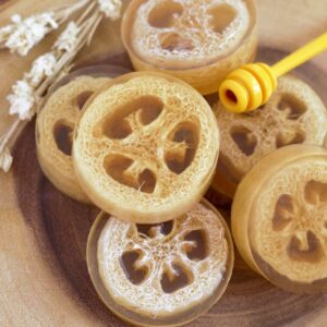 Pure Honey Scrubby Loofah Soap