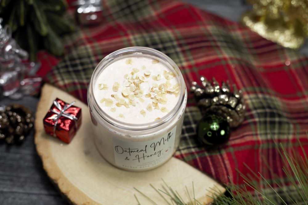 Oatmeal Milk & Honey Whipped Sugar Body Scrub