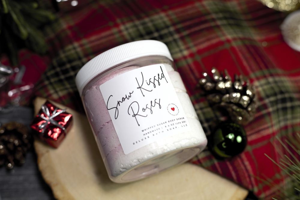 Snow Kissed Roses Whipped Sugar Body Scrub