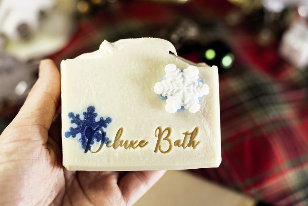 Sparkling Snowflake Artisan Soap